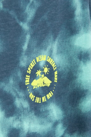 T-shirt tie and dye - Bleu