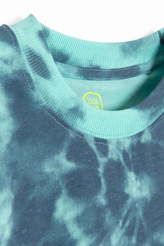 T-shirt tie and dye - Bleu