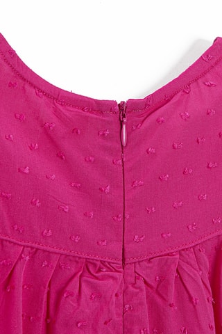 Robe plumetis - Fuchsia