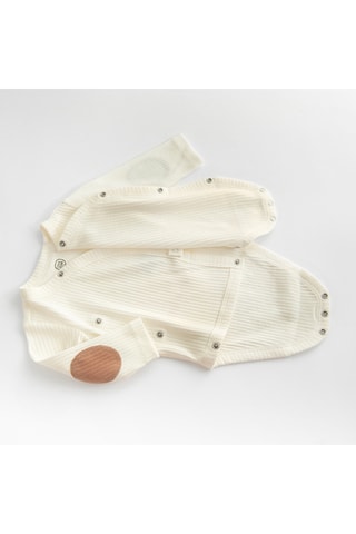 Ensemble 3 pièces - Ecru et taupe