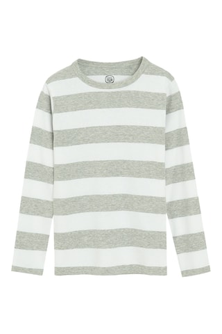 T-shirt - Gris clair chiné