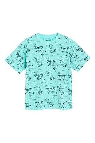 T-shirt -  Turquoise