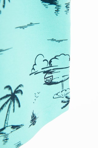 T-shirt -  Turquoise