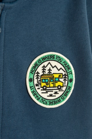 Sweat à capuche -  Bleu marine