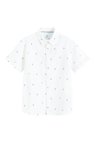 Chemise en lin -  Blanc