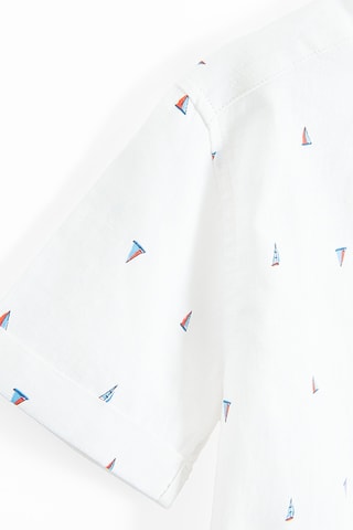 Chemise en lin -  Blanc