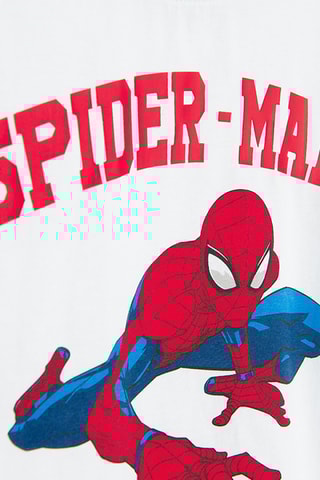 T-shirt Spider-Man Avengers Marvel -  Blanc
