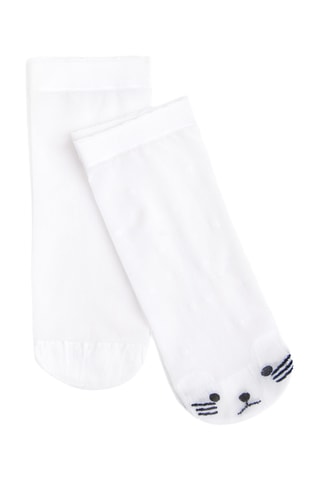 2 paires de chaussettes - Blanc