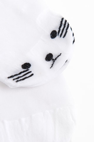 2 paires de chaussettes - Blanc