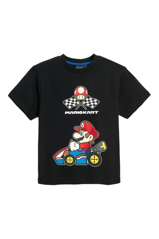 T-shirt Mario Kart Nintendo -  Noir