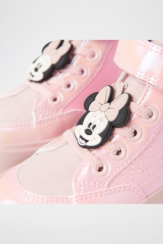 Baskets montantes Minnie Disney - Rose