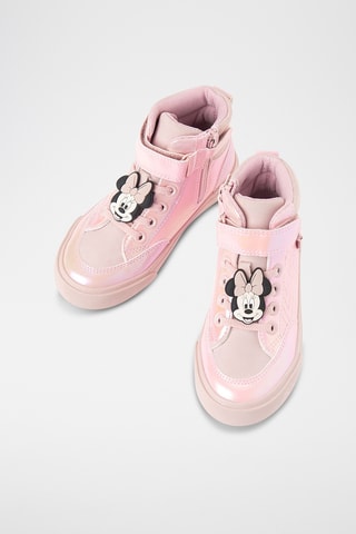 Baskets montantes Minnie Disney - Rose