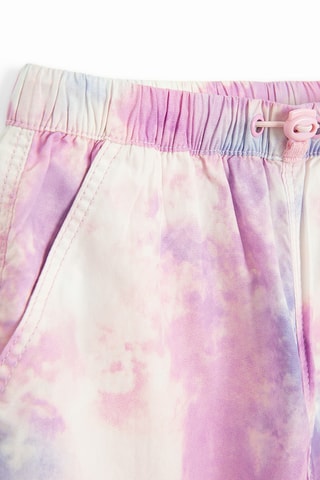 Pantalon tie and dye -  Rose et blanc
