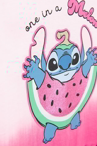 T-shirt Stitch Lilo et Stitch Disney -  Rose