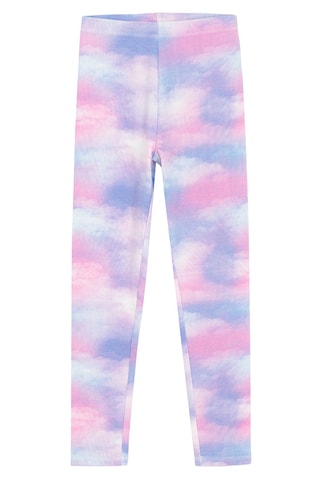 Legging -  Bleu clair et rose