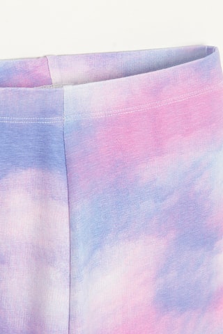 Legging -  Bleu clair et rose