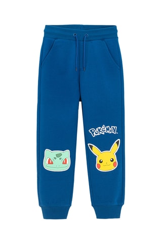 Jogging Bulbizarre et Pikachu Pokémon -  Bleu cobalt