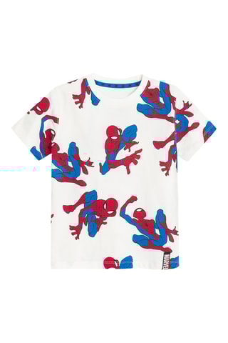 T-shirt et short Spider-Man Avengers Marvel -  Blanc