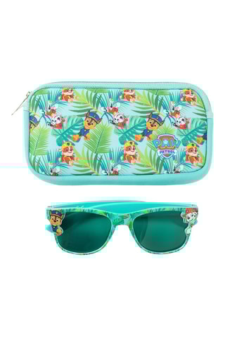 Etui en Zonnebril Kids Paw Patrol -  Turquoise - UV 400