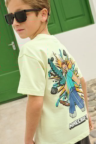 T-shirt Minecraft -  Vert clair