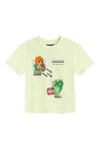 T-shirt Minecraft -  Vert clair