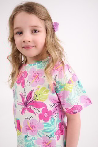 3 t-shirts -  Rose et blanc