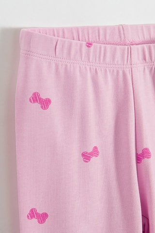 T-shirt et legging Liberty et Stella Pat’ Patrouille -  Ecru et rose