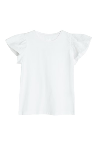 T-shirt -  Blanc