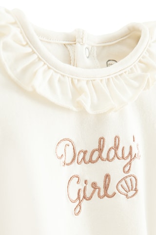 Body et bloomer -  Blanc et saumon