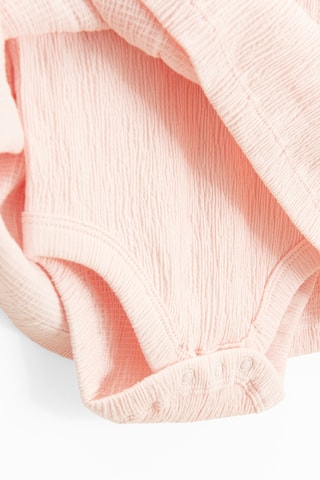 Ensemble 3 pièces -  Rose et blanc