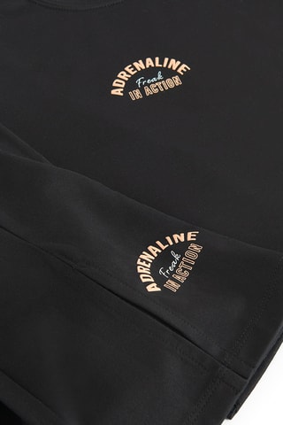 T-shirt et pantalon -  Noir