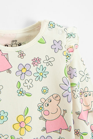 Body Peppa Pig -  Ecru