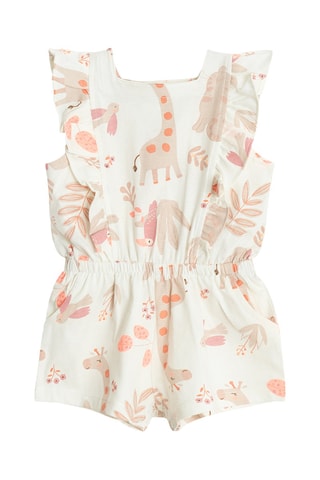 Combinaison sans manches -  Blanc