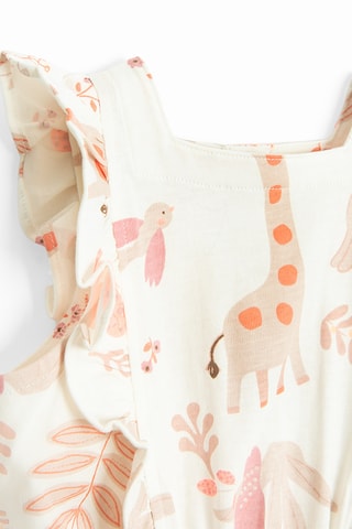 Combinaison sans manches -  Blanc