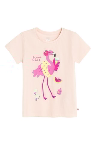 T-shirt -  Rose poudré