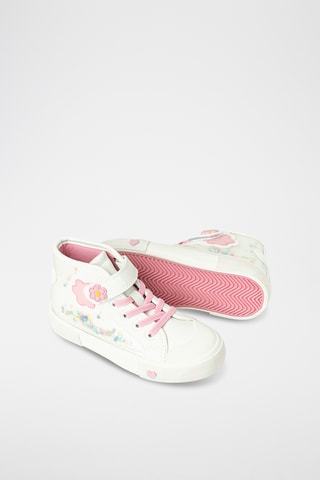 Baskets montantes -  Blanc