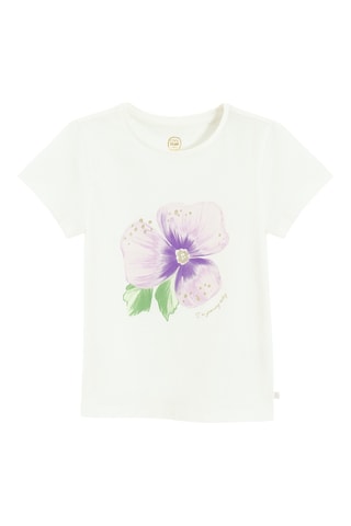 2 t-shirts -  Blanc et rose poudré