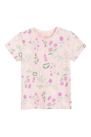 2 t-shirts -  Blanc et rose poudré