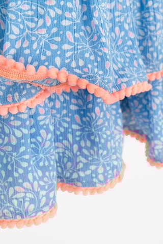 T-shirt dip and dye et jupe -  Blanc et ciel