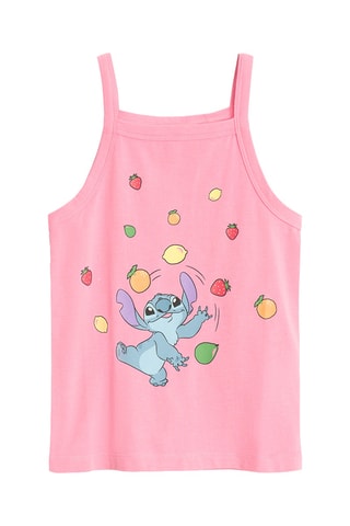 Débardeur Stitch Lilo et Stitch Disney -  Rose