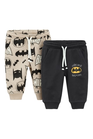 2 joggings Batman La Ligue des Justiciers DC Comics -  Noir et beige