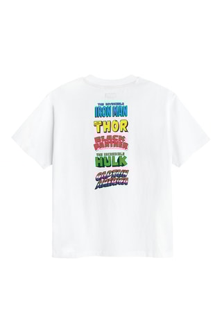 T-shirt Avengers Marvel -  Blanc