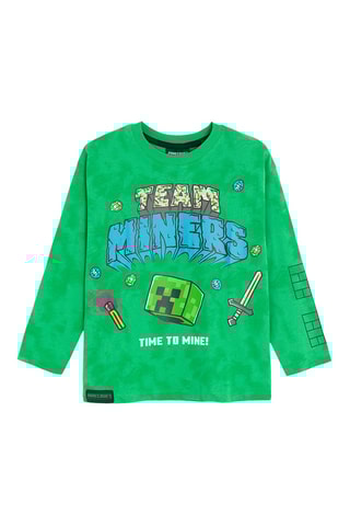 T-shirt Team Miners -  Vert clair