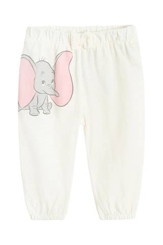 2 pantalons de pyjama Dumbo Disney -  Rose et vert clair