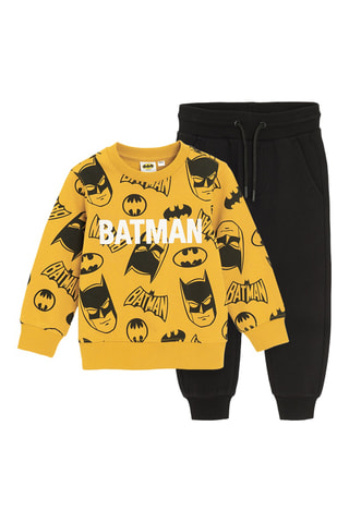Sweat et jogging Batman La Ligue des Justiciers DC Comics -  Jaune et noir