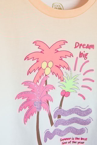 T-shirt dip and dye - Orange