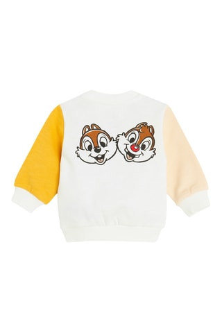 Sweat et pantalon Tic et Tac - Blanc et beige