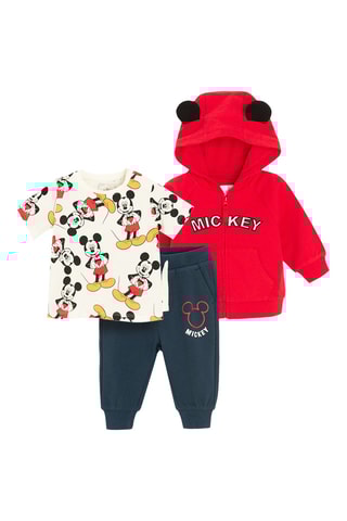 Ensemble 3 pièces Minnie Disney- Rouge et blanc