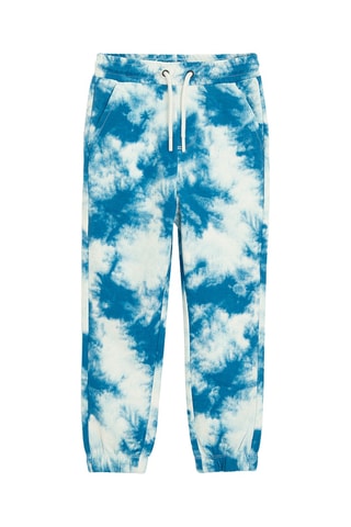 Pantalon tie and dye - Bleu