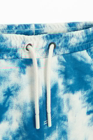 Pantalon tie and dye - Bleu